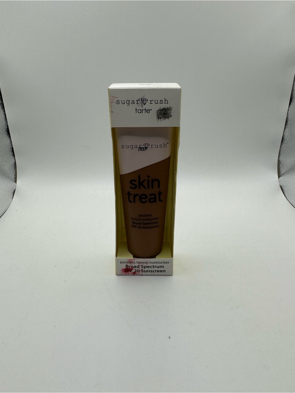 tarte Sugar Rush Skin Treat Poreless Tinted Moisturizer Deep NEW